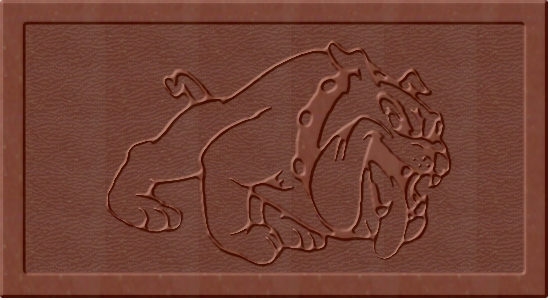 Eight Pound Sized Chocolate with School Logo