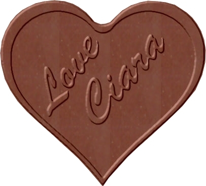 Heart Shaped Birthday Chocolate