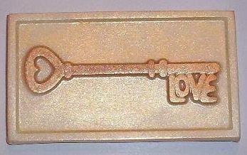 Very fancy gold key custom chocolate