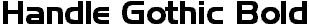Handle Gothic Bold