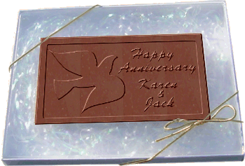 Sample box holding a custom bar.