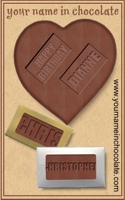 Announcing a new web site at Your Name in Chocolate