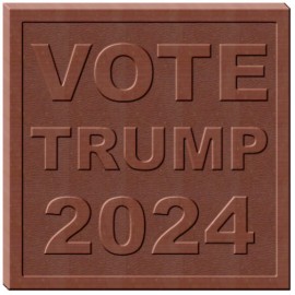 VOTE TRUMP 2024 SQUARE CHOCOLATE MOLD