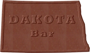 State Shaped Chocolate